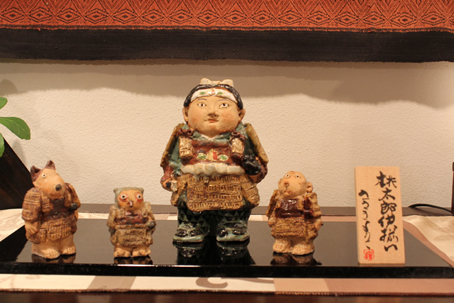 ささきようこ　節句　五月人形　桃太郎