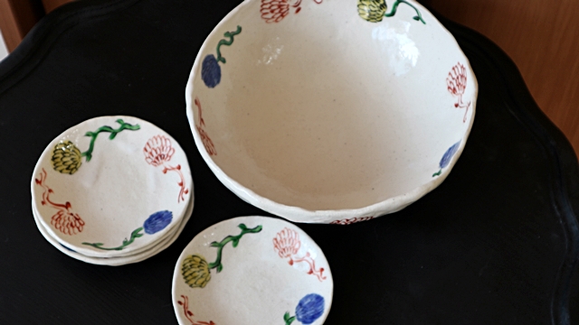 榛澤宏　小皿　陶器