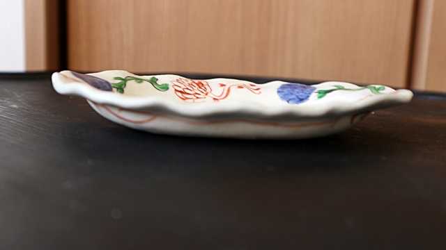 榛澤宏　中皿　陶器