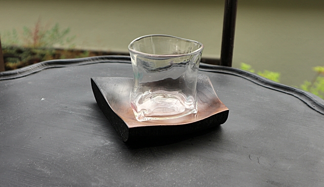 茶托 銘々皿 木工変形角皿(大）5枚揃え 山帰来～日々のくらし