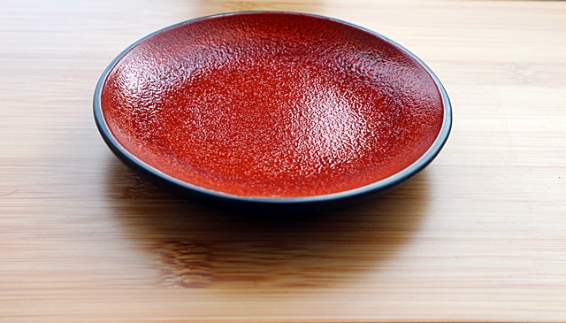 赤　取り皿