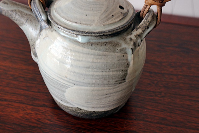 土瓶　岡崎勉　信楽　陶器