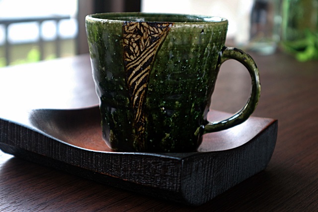 マグカップ　陶器　棚橋淳