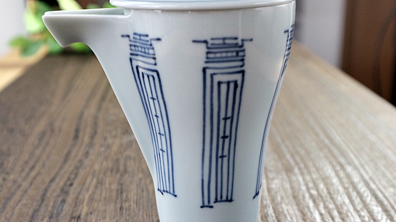 屠蘇器　酒器　徳利と盃　有田焼　磁器