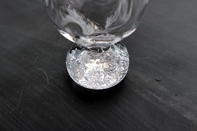 ガラス　吹きガラス　酒器　梶原理恵子