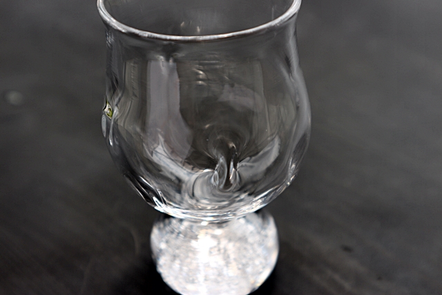 ガラス　吹きガラス　酒器　梶原理恵子