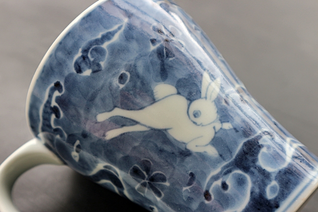 マグカップ　李荘窯　有田焼