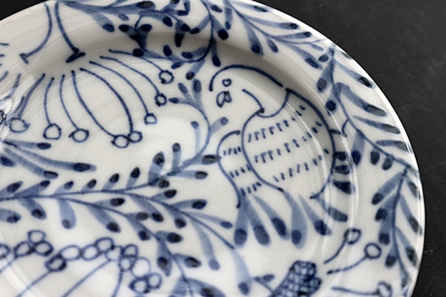 九谷青窯　皿　磁器