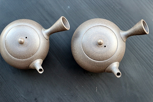 水野博司 急須 常滑焼 梨皮急須（丸大） 山帰来～日々のくらし